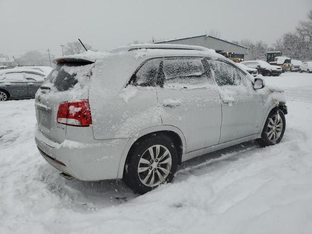 5XYKWDA22DG379968 - 2013 KIA SORENTO SX SILVER photo 3