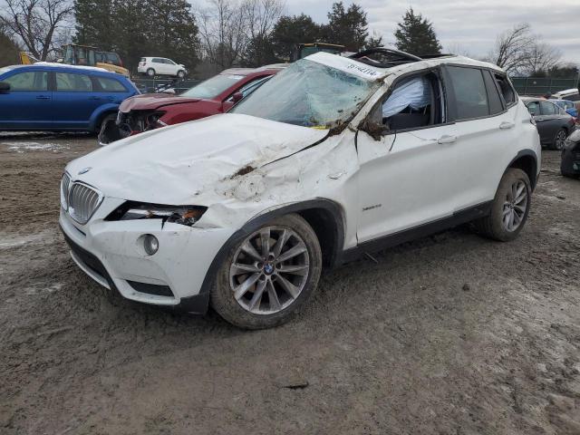 5UXWX9C52D0D06951 - 2013 BMW X3 XDRIVE28I WHITE photo 1