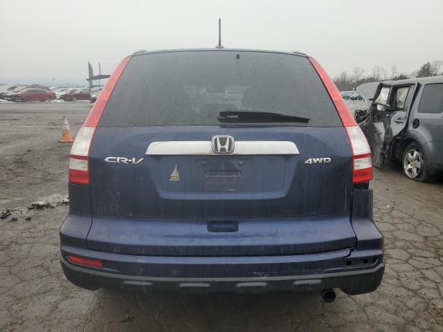 5J6RE4H77AL068923 - 2010 HONDA CR-V EXL BLUE photo 6