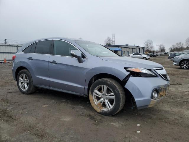 5J8TB3H54FL010497 - 2015 ACURA RDX TECHNOLOGY BLUE photo 4