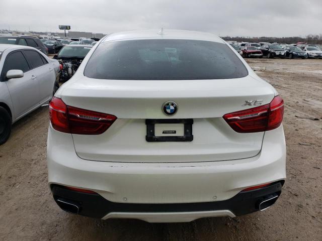 5UXKU2C50H0N84703 - 2017 BMW X6 XDRIVE35I WHITE photo 6