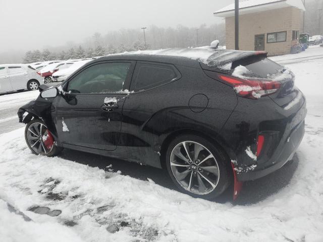 KMHTG6AF6KU006682 - 2019 HYUNDAI VELOSTER BASE BLACK photo 2