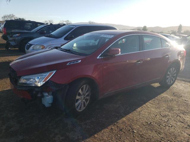 1G4GB5GR8EF250161 - 2014 BUICK LACROSSE RED photo 1