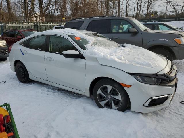 2HGFC2F65LH537411 - 2020 HONDA CIVIC LX WHITE photo 4