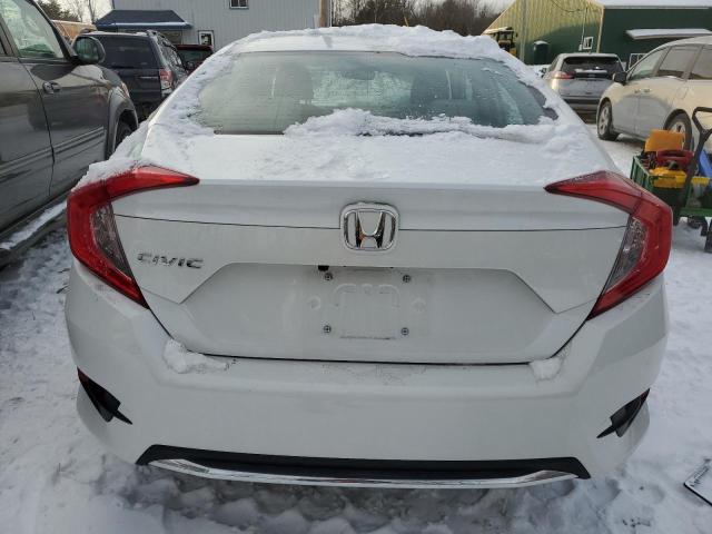 2HGFC2F65LH537411 - 2020 HONDA CIVIC LX WHITE photo 6