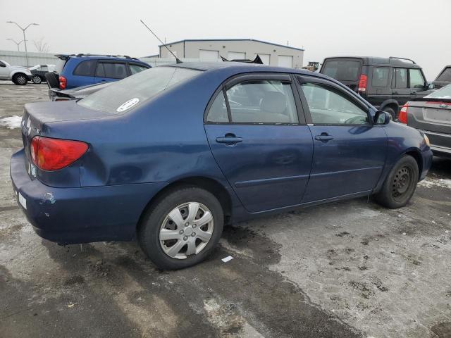 1NXBR32E54Z231060 - 2004 TOYOTA COROLLA CE BLUE photo 3