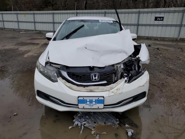 19XFB2F72FE015751 - 2015 HONDA CIVIC SE WHITE photo 5