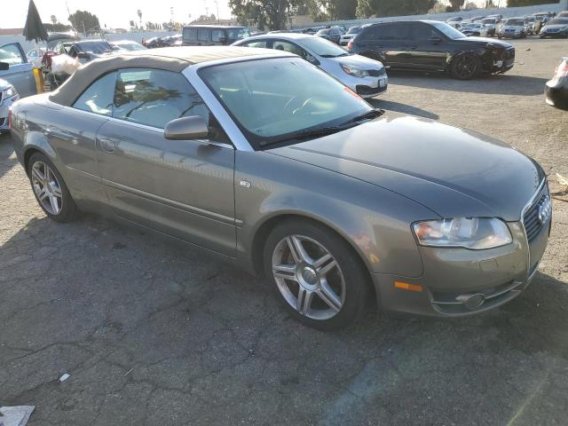 WAUAF48H38K010264 - 2008 AUDI A4 2.0T CABRIOLET GRAY photo 4