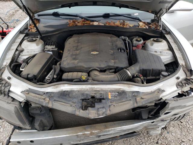 2G1FA1E35E9159330 - 2014 CHEVROLET CAMARO LS SILVER photo 11