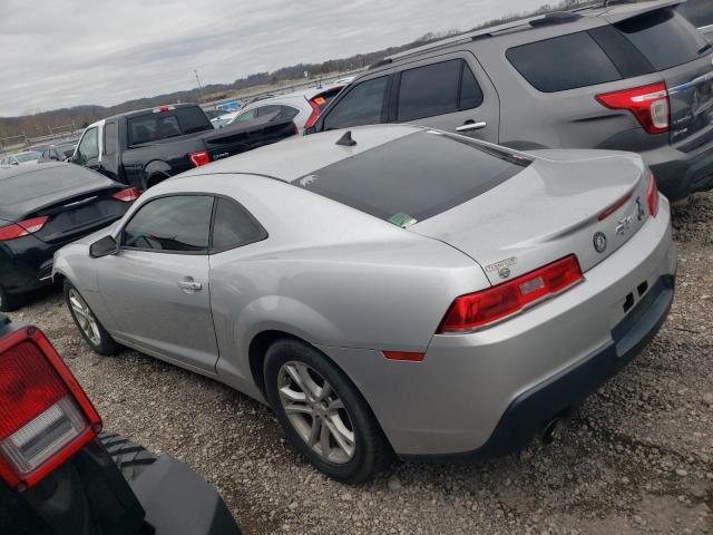 2G1FA1E35E9159330 - 2014 CHEVROLET CAMARO LS SILVER photo 2