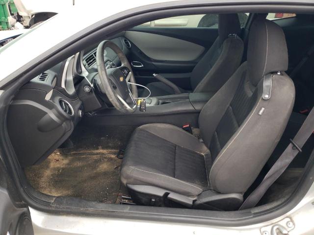 2G1FA1E35E9159330 - 2014 CHEVROLET CAMARO LS SILVER photo 7