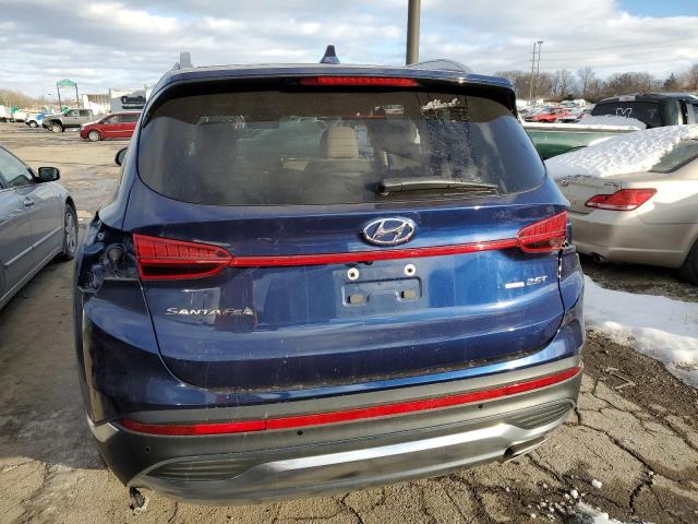 5NMS4DAL6NH388405 - 2022 HYUNDAI SANTA FE LIMITED BLUE photo 6