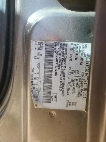 5LMFU28R71LJ13689 - 2001 LINCOLN NAVIGATOR 灰色 照片 13