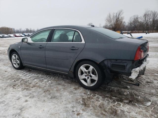 1G1ZH57B284187548 - 2008 CHEVROLET MALIBU 1LT GRAY photo 2