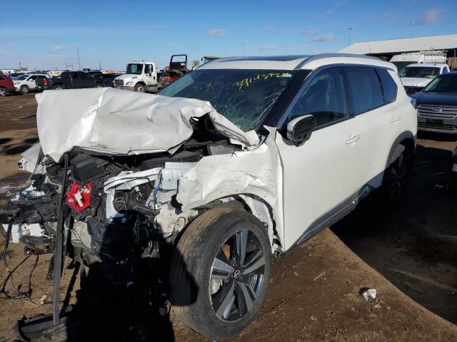 5N1BT3CB0NC696049 - 2022 NISSAN ROGUE SL WHITE photo 1