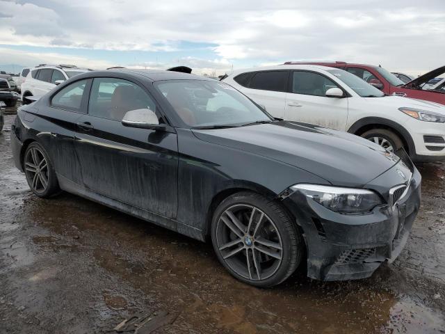 WBA2J7C57JVB28312 - 2018 BMW M240XI BLACK photo 4