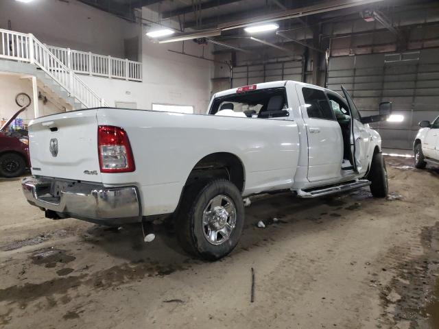 3C6UR5JL8MG627339 - 2021 RAM 2500 BIG HORN WHITE photo 3