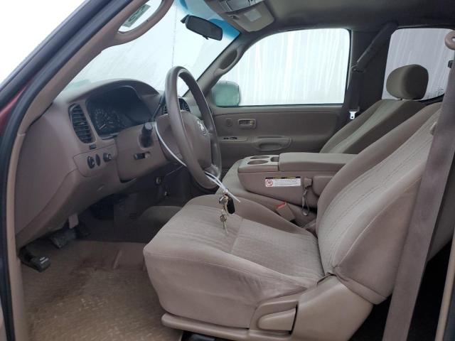5TBBT44124S447032 - 2004 TOYOTA TUNDRA ACCESS CAB SR5 BURGUNDY photo 7