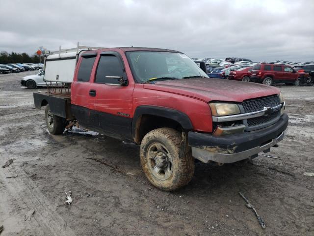 1GCHK29U64E213431 - 2004 CHEVROLET SILVERADO K2500 HEAVY DUTY RED photo 4