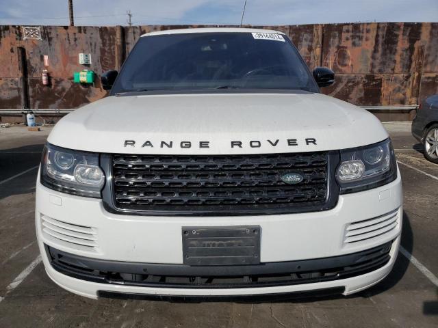 SALGR2PF1GA293124 - 2016 LAND ROVER RANGE ROVE WHITE photo 5