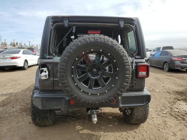 1C4HJXEN0KW514878 - 2019 JEEP WRANGLER U SAHARA CHARCOAL photo 6