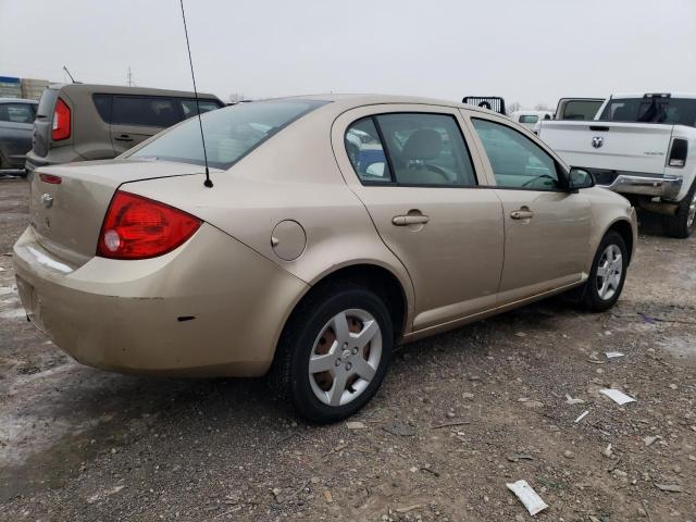 1G1AK55F477317556 - 2007 CHEVROLET COBALT LS GOLD photo 3