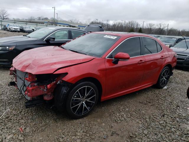 4T1S11AK6RU209806 - 2024 TOYOTA CAMRY SE NIGHT SHADE RED photo 1