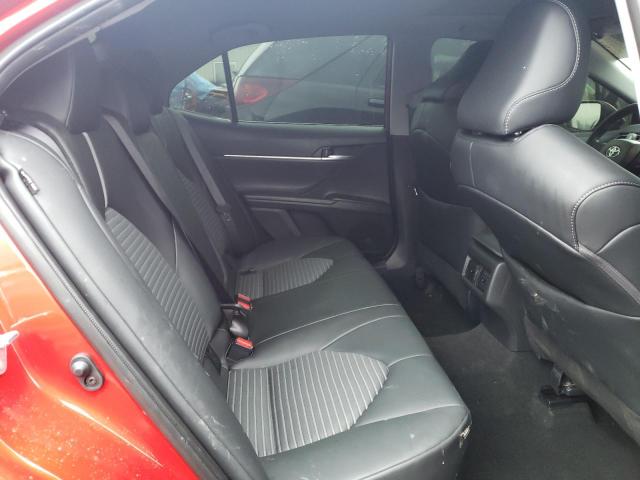 4T1S11AK6RU209806 - 2024 TOYOTA CAMRY SE NIGHT SHADE RED photo 10