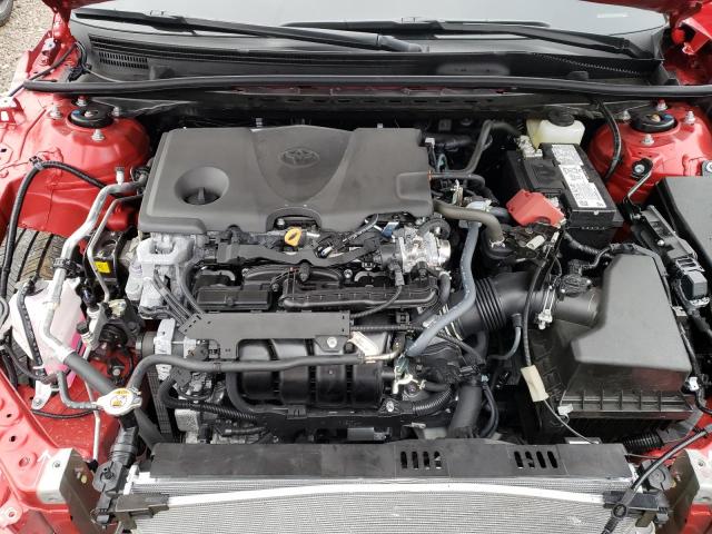 4T1S11AK6RU209806 - 2024 TOYOTA CAMRY SE NIGHT SHADE RED photo 11