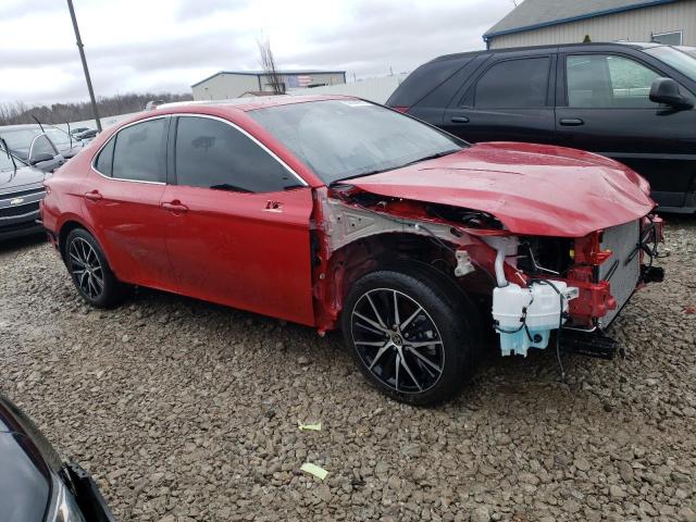 4T1S11AK6RU209806 - 2024 TOYOTA CAMRY SE NIGHT SHADE RED photo 4