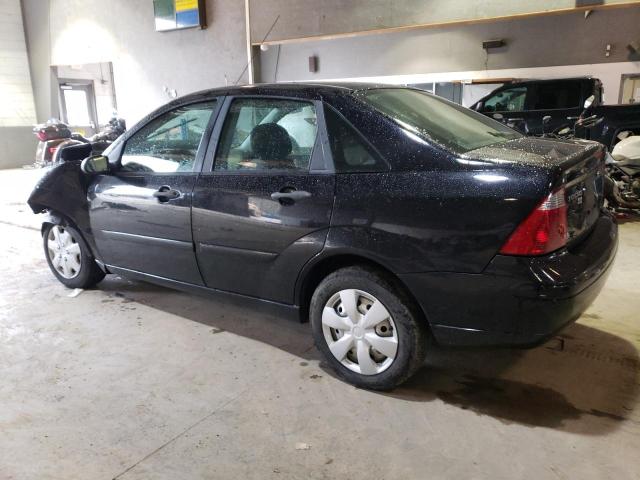 1FAFP34N57W102212 - 2007 FORD FOCUS ZX4 BLACK photo 2