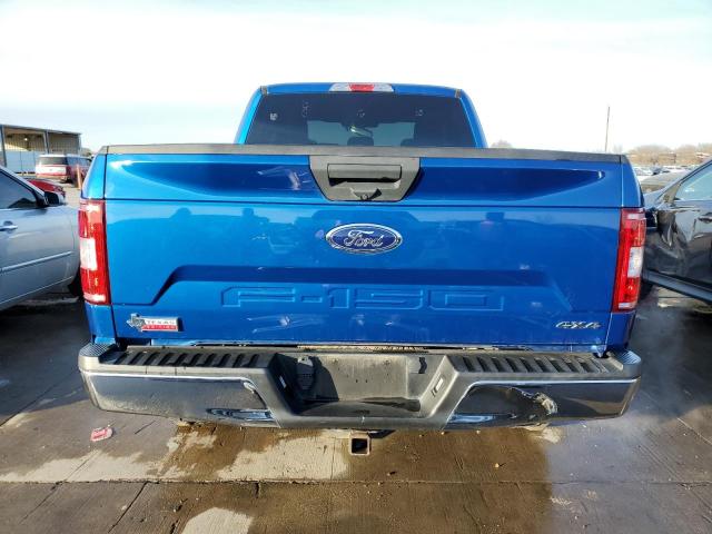 1FTEX1EB1JKG09993 - 2018 FORD F150 SUPER CAB BLUE photo 6