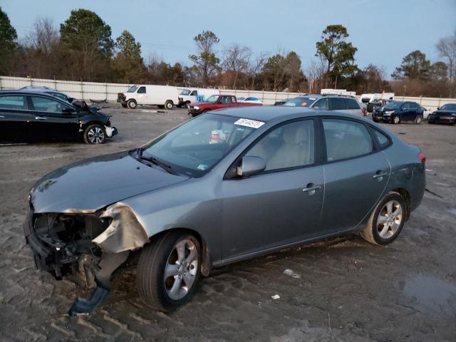 KMHDU4AD3AU017198 - 2010 HYUNDAI ELANTRA BLUE GRAY photo 1