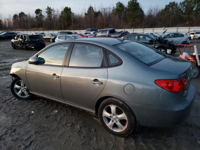 KMHDU4AD3AU017198 - 2010 HYUNDAI ELANTRA BLUE GRAY photo 2