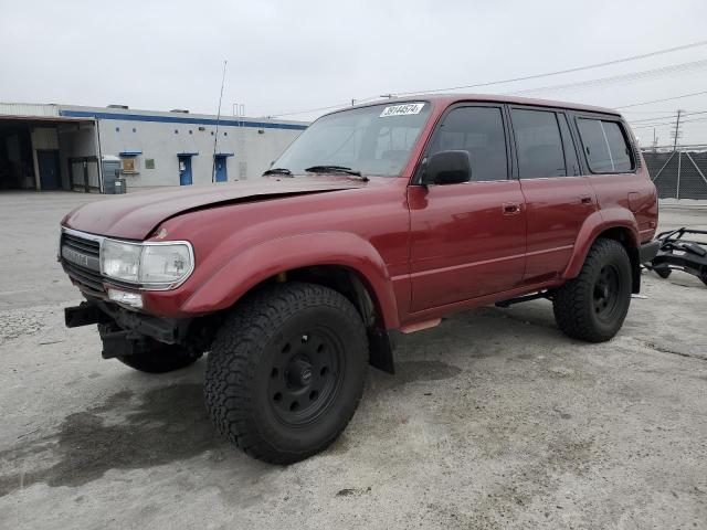 JT3FJ80W9N0050160 - 1992 TOYOTA LAND CRUIS FJ80 BURGUNDY photo 1