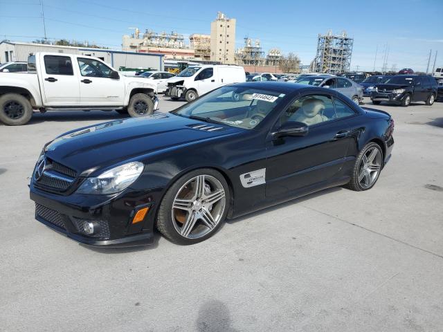 WDBSK7AA5BF161509 - 2011 MERCEDES-BENZ SL 63 AMG BLACK photo 1