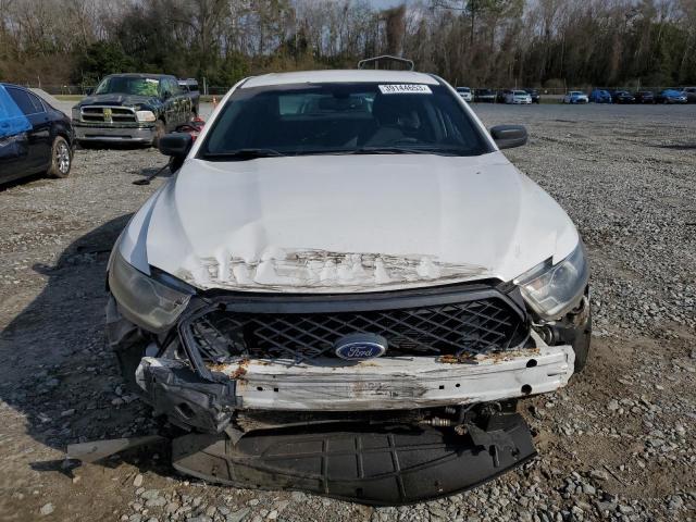 1FAHP2MK4FG133713 - 2015 FORD TAURUS POLICE INTERCEPTOR WHITE photo 5