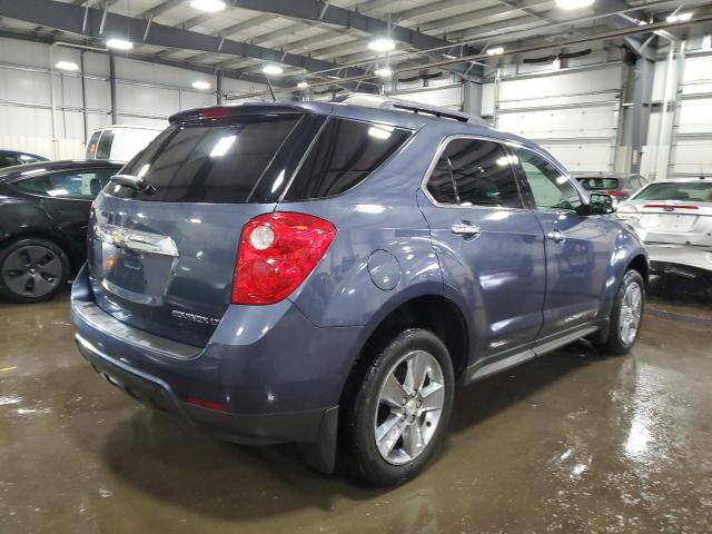 2GNFLFEK9E6201612 - 2014 CHEVROLET EQUINOX LT BLUE photo 3