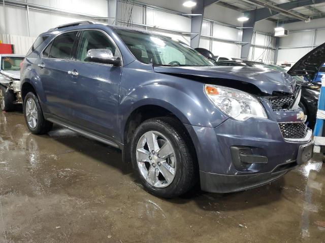 2GNFLFEK9E6201612 - 2014 CHEVROLET EQUINOX LT BLUE photo 4