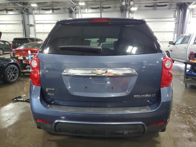 2GNFLFEK9E6201612 - 2014 CHEVROLET EQUINOX LT BLUE photo 6