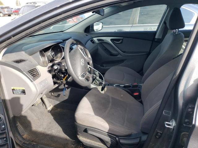 KMHDH4AE5GU568223 - 2016 HYUNDAI ELANTRA SE GRAY photo 7