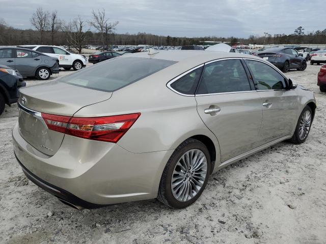 4T1BK1EB5GU234037 - 2016 TOYOTA AVALON XLE BEIGE photo 3