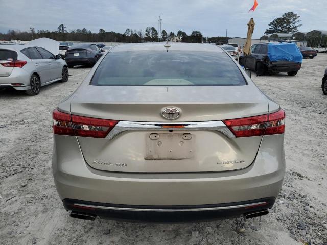 4T1BK1EB5GU234037 - 2016 TOYOTA AVALON XLE BEIGE photo 6