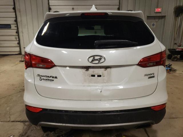 5XYZUDLB1GG332016 - 2016 HYUNDAI SANTA FE S WHITE photo 6