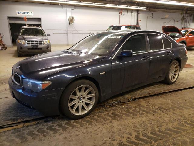 WBAGL63544DP74103 - 2004 BMW 745 I BLUE photo 1