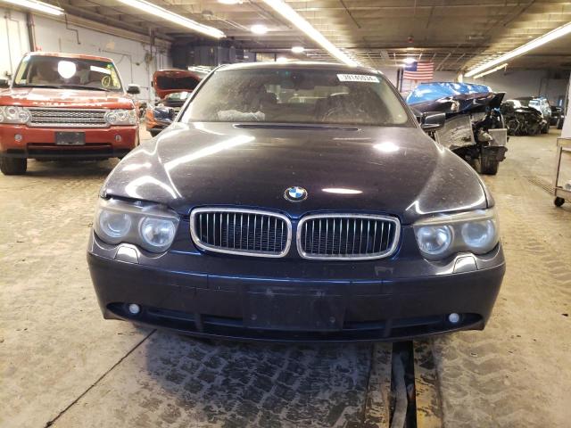 WBAGL63544DP74103 - 2004 BMW 745 I BLUE photo 5