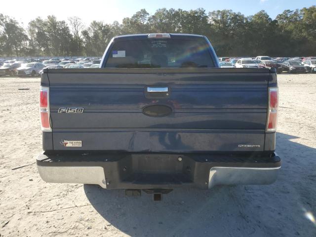 1FTFW1CF6BFB70247 - 2011 FORD F150 SUPERCREW BLUE photo 6