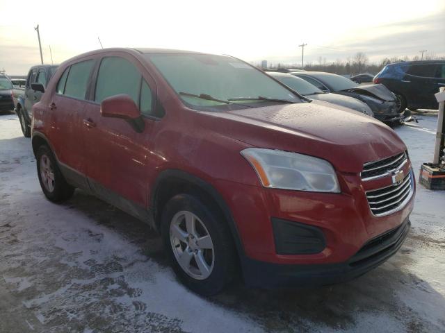 KL7CJPSBXFB068429 - 2015 CHEVROLET TRAX 1LS RED photo 4