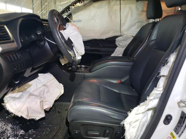 5TDJKRFHXFS214886 - 2015 TOYOTA HIGHLANDER XLE თეთრი ფოტო 7