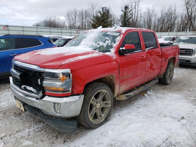 3GCUKREH8GG175293 - 2016 CHEVROLET 1500 SILVE K1500 LT RED photo 1